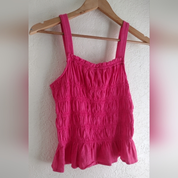 Universal Thread Pink Ruffled Camisole - Picture 3 of 6